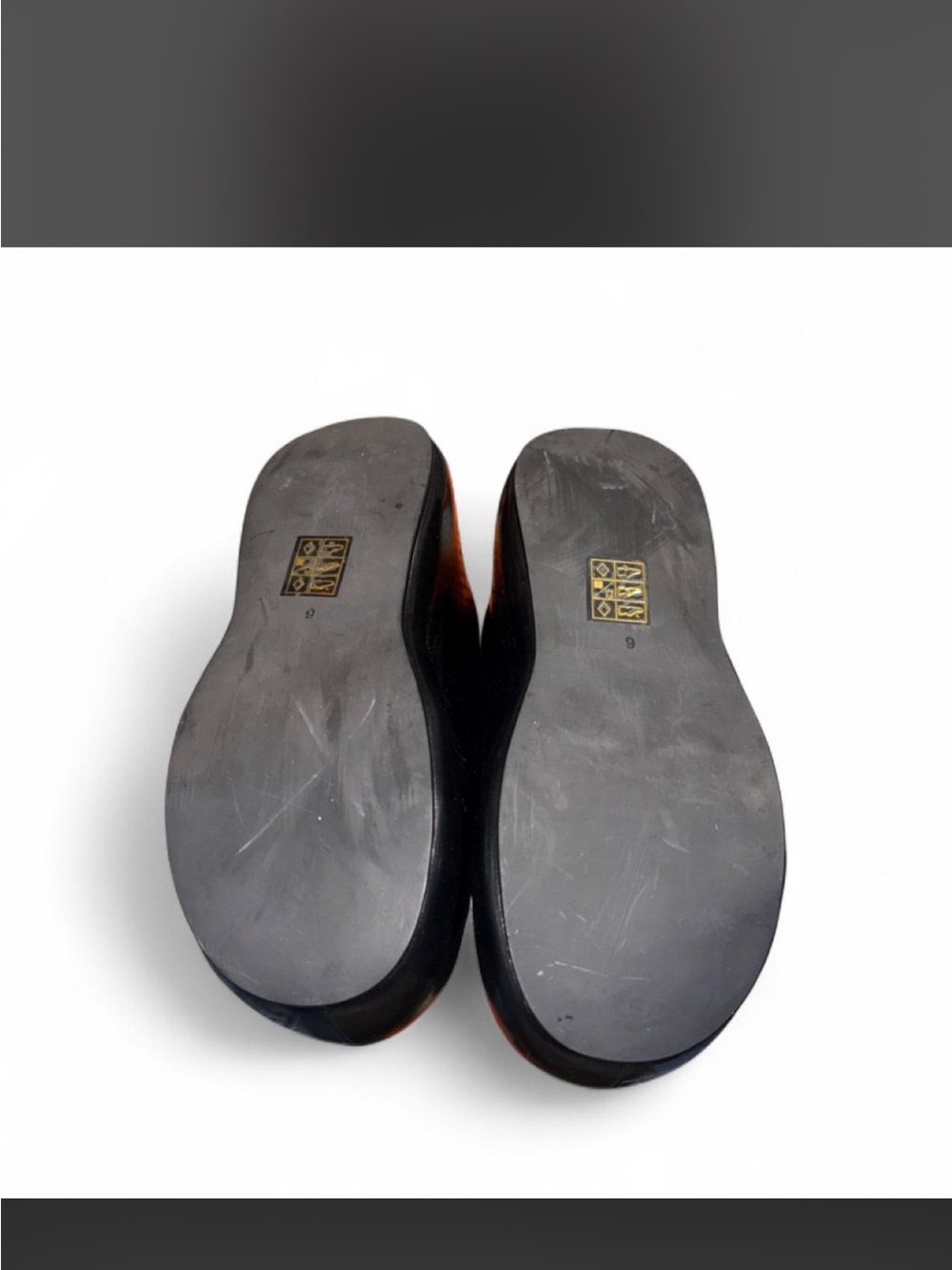 Jeffrey Campbell Black Leather Mule Bubble Clogs - Picture 3 of 5